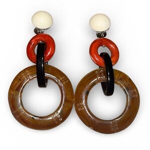 Francine Bramli Paris Cornelia Vintage clip earrings